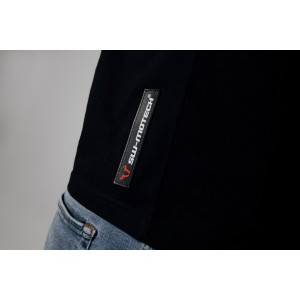 Camiseta Core Line. Negro. Hombre. Talla S.