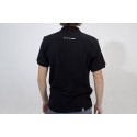 Polo Core Line. Negro. Hombre. Talla L.
