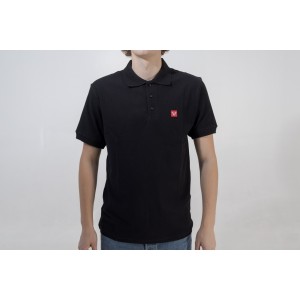 Polo Core Line. Negro. Hombre. Talla M.