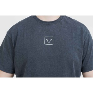 Camiseta unisex – Riders Line Gris oscuro. Optic Wash. Unisex. Talla XXL.