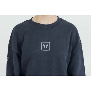 Cuello redondo – Riders Line Gris oscuro. Optic Wash. Unisex. Talla M.