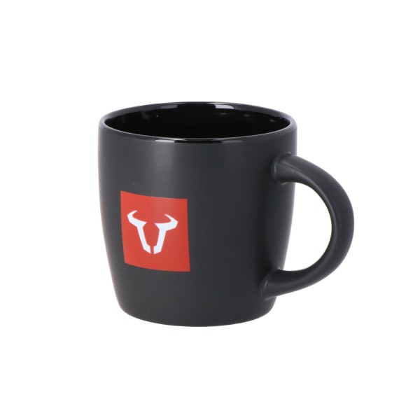 Taza SW-MOTECH Negro. Impreso con logotipo.