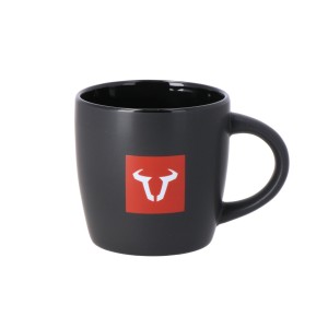 Taza SW-MOTECH Negro. Impreso con logotipo.