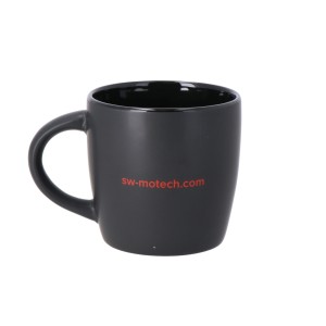 Taza SW-MOTECH Negro. Impreso con logotipo.
