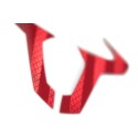 Pegatina del toro de SW-MOTECH 130 × 97 mm. Reflectante. Rojo.