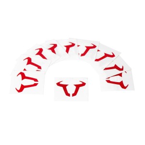 Tatuaje del toro de SW-MOTECH 60 x 60 mm. Pack de 10 unidades. Tatuaje temporal.