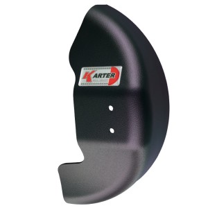 KAWASAKI ER6N/F de 2009 a 2011 - Protector de cadena Negro satinado