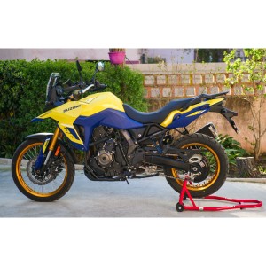 SUZUKI V-STROM 800DE - Protector de cadena Negro satinado