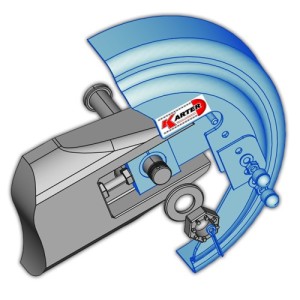 YAMAHA Ténéré 700 - Protector de cadena Carbono brillo