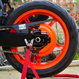 KTM 990 DUKE a partir de 2024 - Protector de cadena Naranja