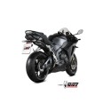 Mivv Slip-On AK-1 Titanium con tapa de carbono Honda CBR 600 RR 2024-25