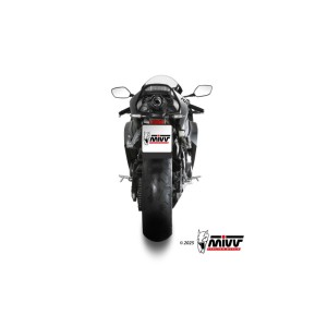 Mivv Slip-On AK-1 Titanium con tapa de carbono Honda CBR 600 RR 2024-25