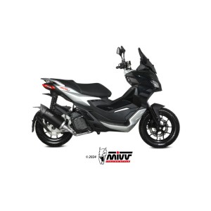 Mivv Slip-On Mover Black Aprilia SR 200 GT 2022-24