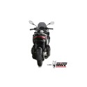 Mivv Slip-On Mover Black Aprilia SR 200 GT 2022-24