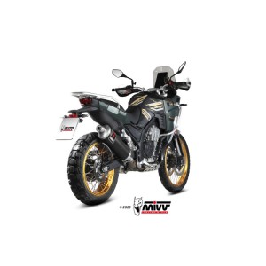 Mivv Slip-On Dakar Black Kove 800X 2024-25