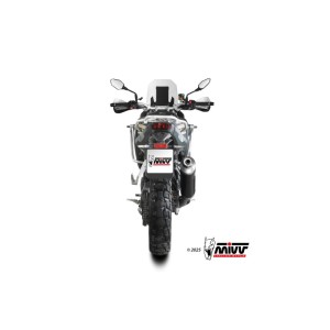 Mivv Slip-On Dakar Black Kove 800X 2024-25