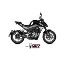 Mivv Full system 1x1 X-M1 Black CF Moto 300NK 2021-24