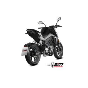 Mivv Full system 1x1 X-M1 Black CF Moto 300NK 2021-24