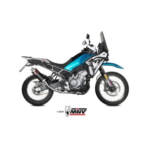 Mivv Slip-On Dakar Black CF Moto 450MT 2024-25