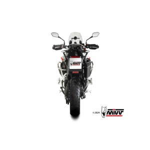 Mivv Slip-On Speed edge black Triumph Tiger 900 / GT / PRO / Rally 2024-25