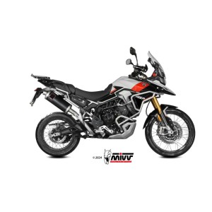 Mivv Slip-On Dakar black Triumph Tiger 900 / GT / PRO / Rally 2024-25