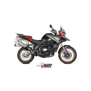 Mivv Slip-On Speed black QJ Motor SRT 800 S / X / SX 2024