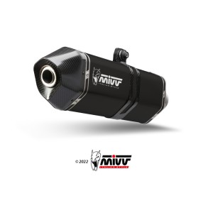 Mivv Slip-On Speed black QJ Motor SRT 800 S / X / SX 2024