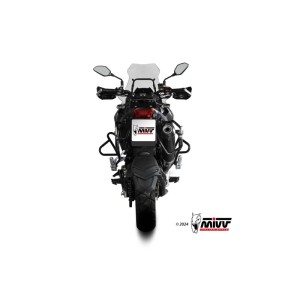 Mivv Slip-On Oval black con tapa carbono QJ Motor SRT 700 / X 2024