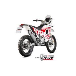 Mivv Slip-On Dakar St. Steel Kove 450 Rally 2022-25