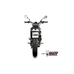 Mivv Slip-On X-M1 Black FANTIC CABALLERO 700 2024-25