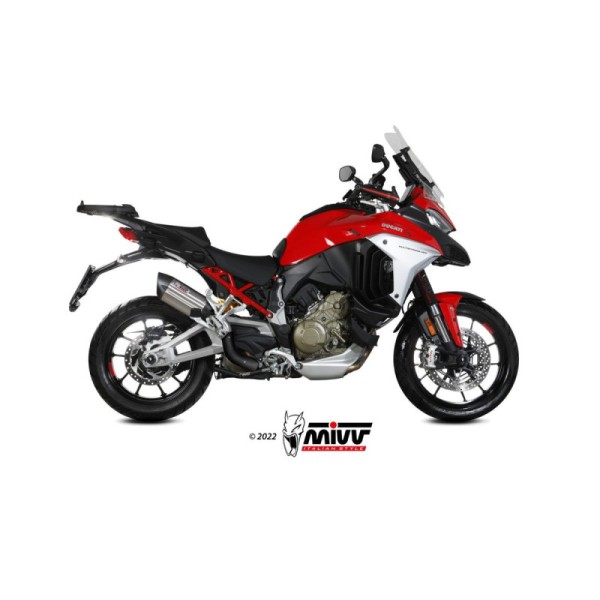 Mivv Slip-On Suono Titanio Ducati Multistrada V4 1100 / S 2021-24