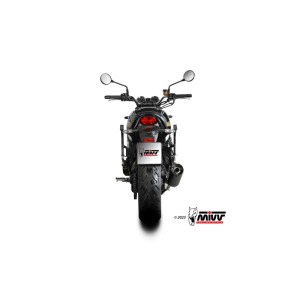 Mivv Slip-On HR-1 Black con tapa en carbono Kawasaki Z900 RS 2018-24
