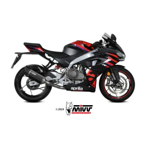 Mivv Full system 2x1 SR-1 Black Aprilia RS 457 2024-25