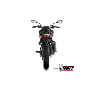 Mivv Slip-On GP carbon con tapa carbono Voge Brivido 125 R 2023-24