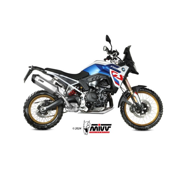 Mivv Slip-On Speed Edge St. Steel BMW F 900 GS 2024-25