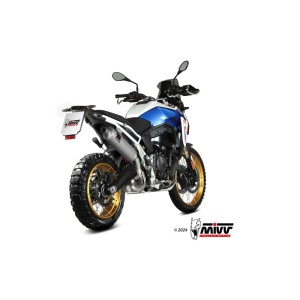 Mivv Slip-On Dakar St. Steel BMW F 900 GS 2024-25