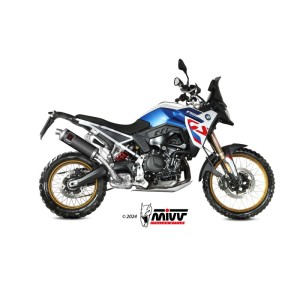 Mivv Slip-On Dakar Black BMW F 900 GS 2024-25