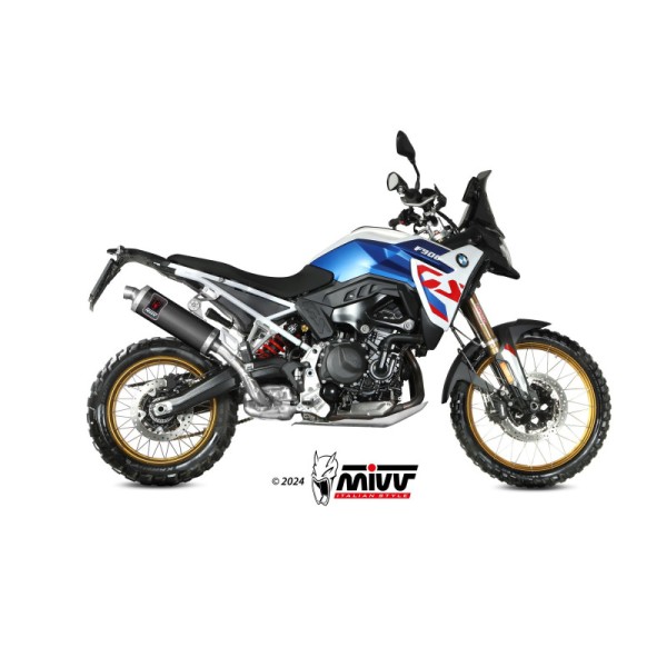 Mivv Slip-On Dakar Black BMW F 900 GS 2024-25