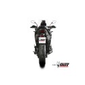 Mivv Slip-On OVAL Titanium con tapa en carbono Honda NT 1100 2022-24