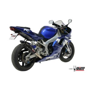 Mivv Slip-On GP carbon con tapa carbono Yamaha YZF 1000 R1 1998-01