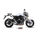 Mivv Slip-On GP black con tapa carbono Suzuki GSR 750 2011-16 / GSX-R 750 2004-05