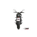 Mivv Full system 2x1 HR-1 Black YAMAHA XSR 700 2021-24