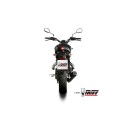 Mivv Full system 1x1 HR-1 Black con tapa en carbono larga YAMAHA XSR 125 2022-24