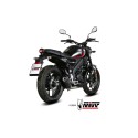 Mivv Full system 1x1 GP CARBON con tapa en carbono YAMAHA XSR 125 2022-24