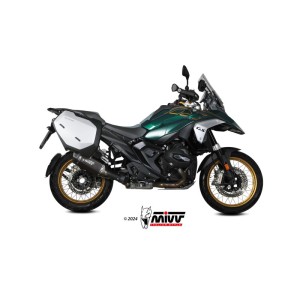 Mivv Slip-On SR-1 Black Titanium BMW R 1300 GS 2024-25
