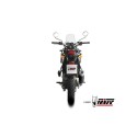 Mivv Slip-On OVAL Black Royal Enfield Scram 411 2022-24 / Himalayan 2021-23