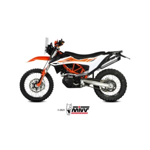 Mivv Slip-On STR1 St. Steel KTM 690 ENDURO R / 690 SMC R 2021-24
