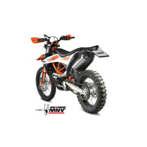 Mivv Slip-On STR1 St. Steel KTM 690 ENDURO R / 690 SMC R 2021-24
