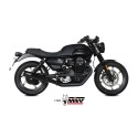 Mivv 2 Slip-On HR-1 Black Moto GUZZI V7 STONE 2021-24