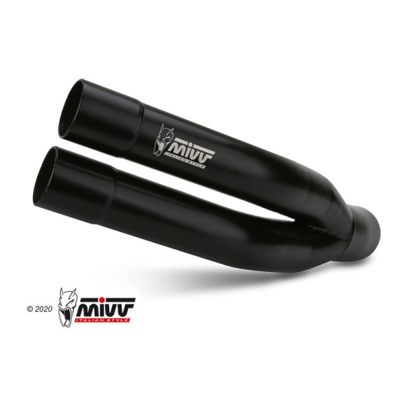 Mivv Slip-On Double Gun black Suzuki GSX-R 600 2008-10 / GSX-R 750 2008-10
